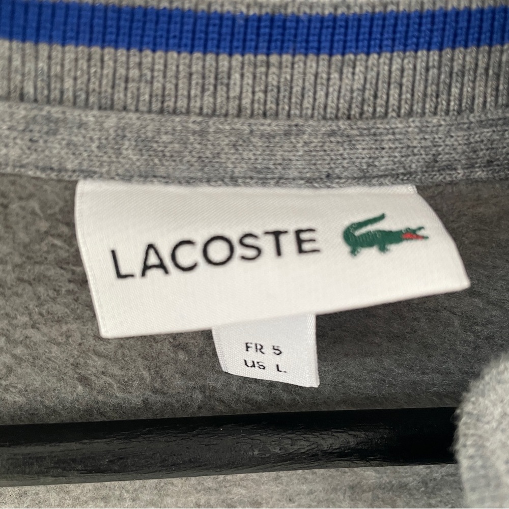 Lacoste Men’s Fleece Lined Zip Up - Picture 7 of 7